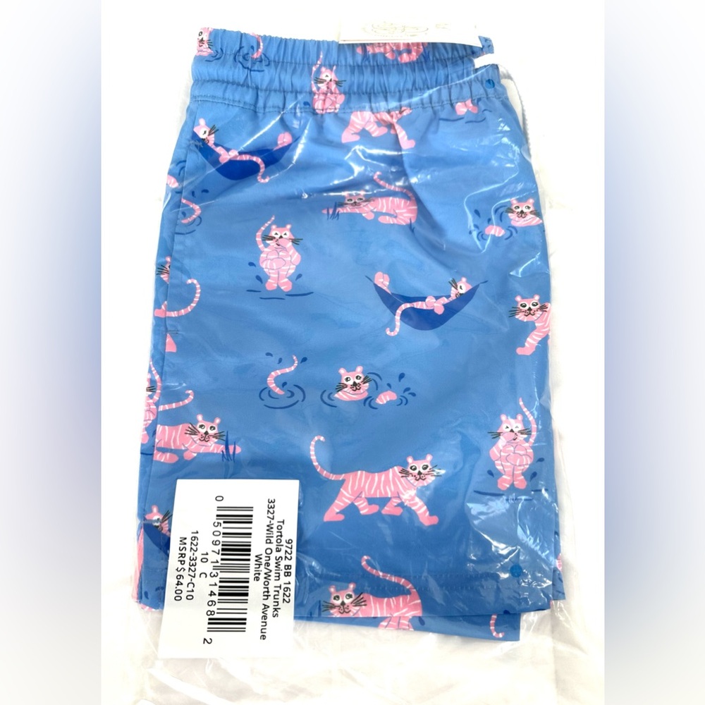 NWT! Beaufort Bonnet TBBC Tortola Swim Trunk size 10